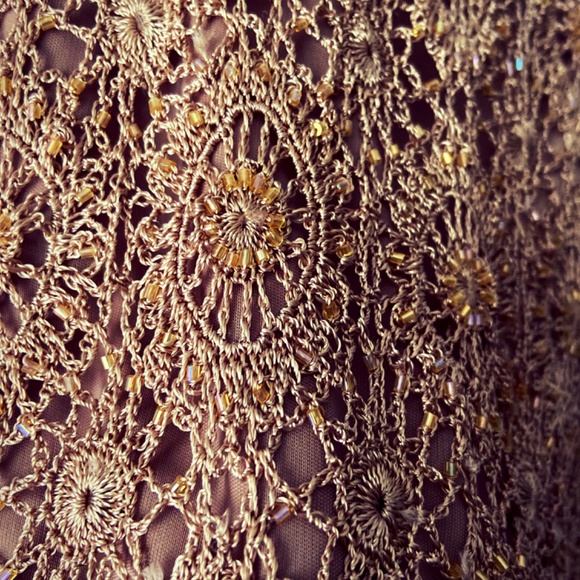 Beaded/crochet tank - Picture 2 of 7